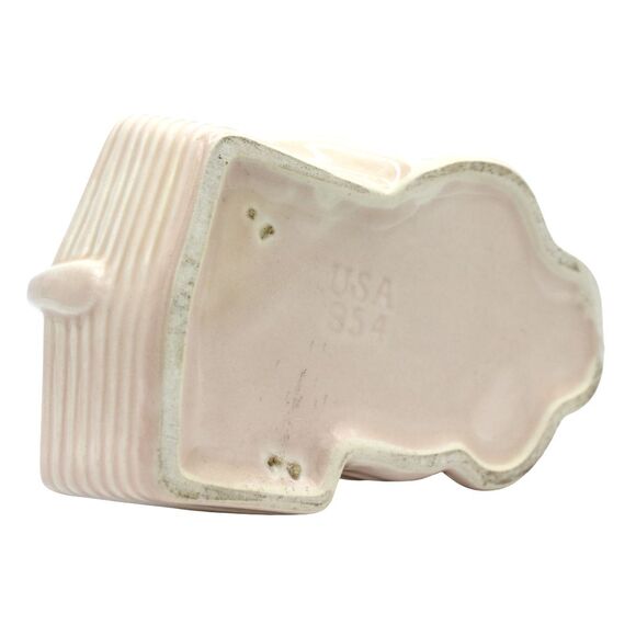 Vintage Ceramic Pottery Planter by Hull Hand Painted Southern Belle Blue Bonnet - Picture 7 of 7